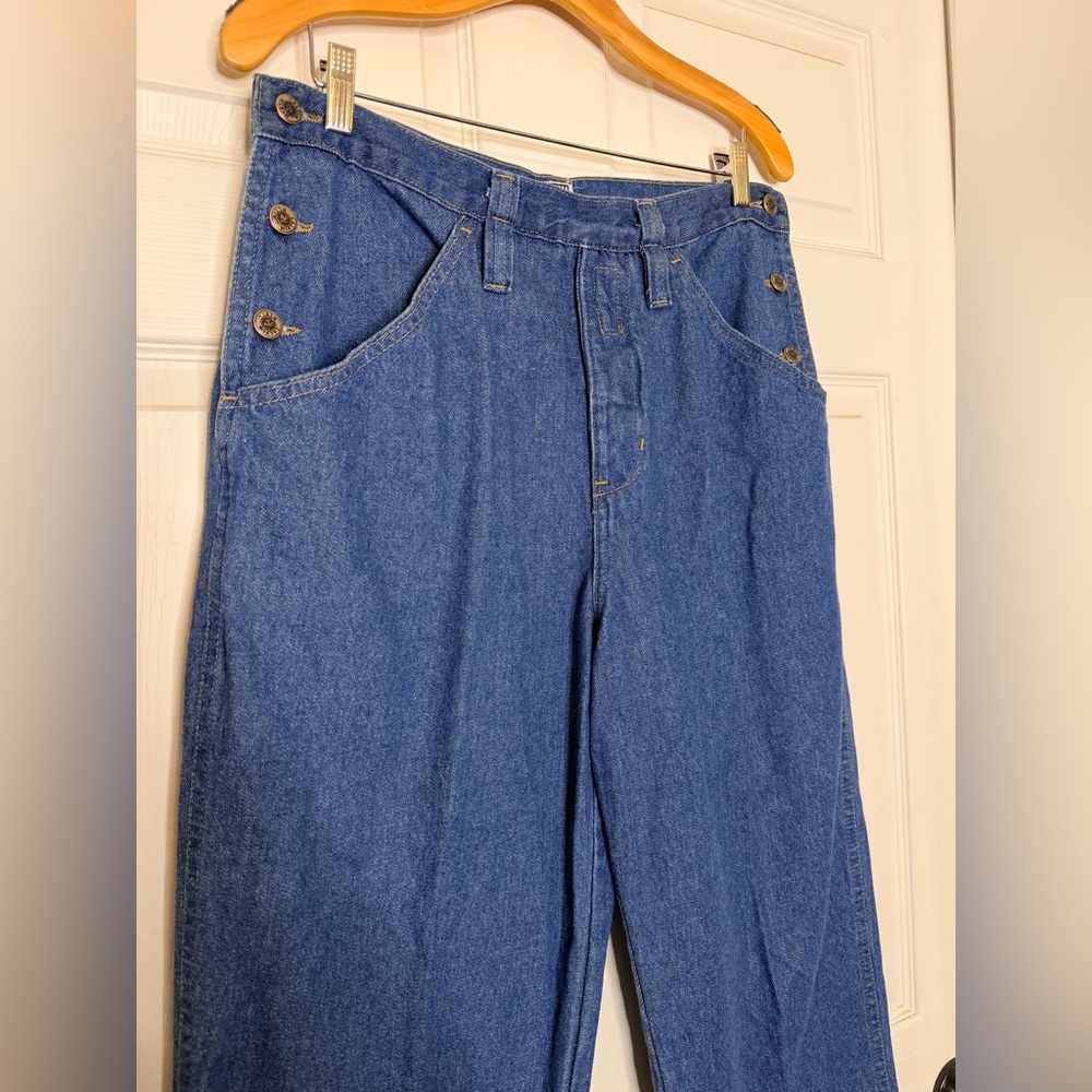 RARE Vintage Calvin Klein Classic Denim Jeans Size Large Retro Boho High Rise